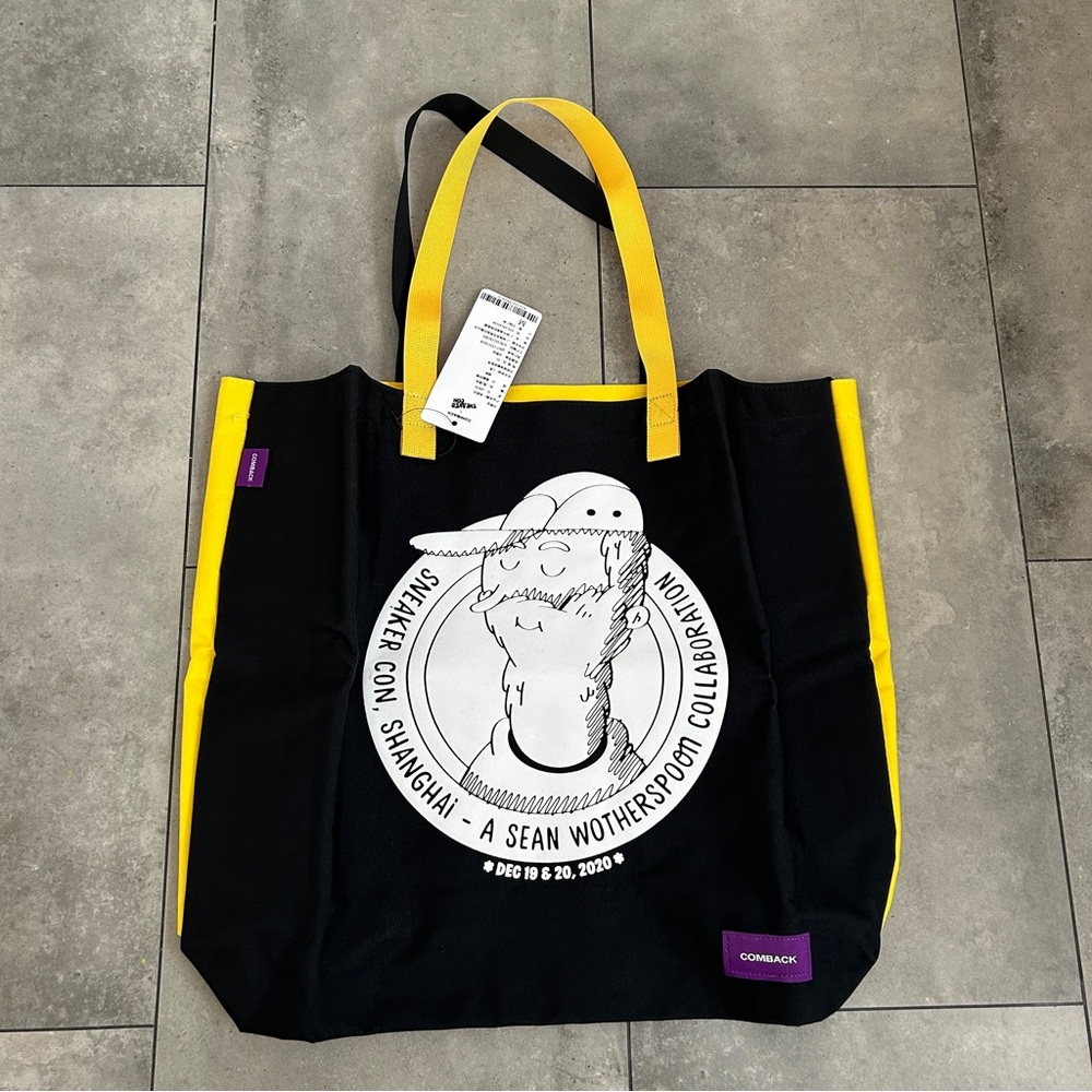 NEW rare Sneakercon Shanghai tote bag Sean Wotherspoon collaboration 2020
